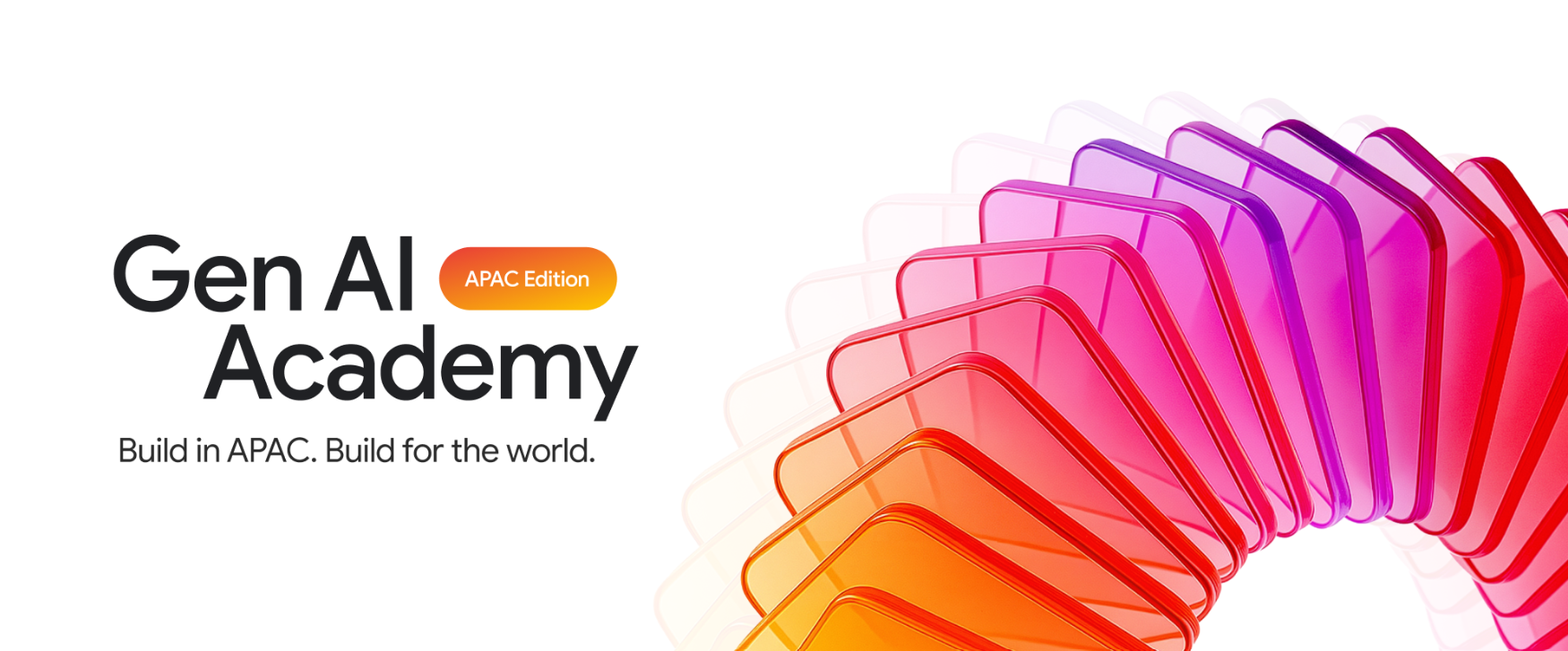 Google Gen AI Academy APAC Edition program artwork